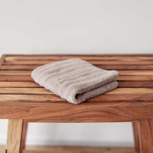 Wash Cloth in Dove Grey