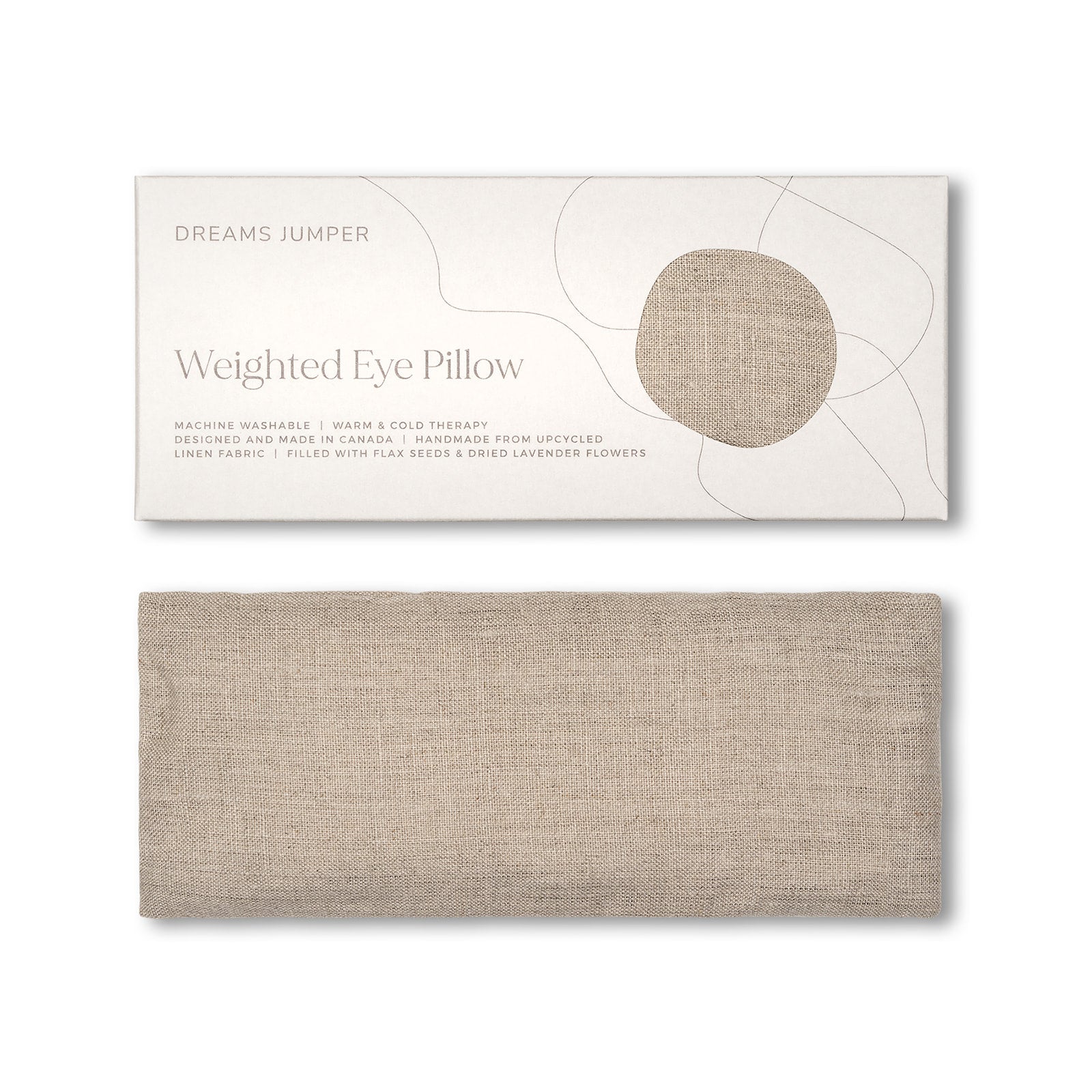 Weighted eye pillow sale