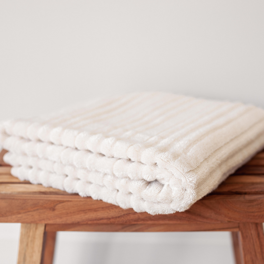 Bath Towel in Cream White