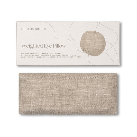 Weighted Eye Pillow in Oatmeal